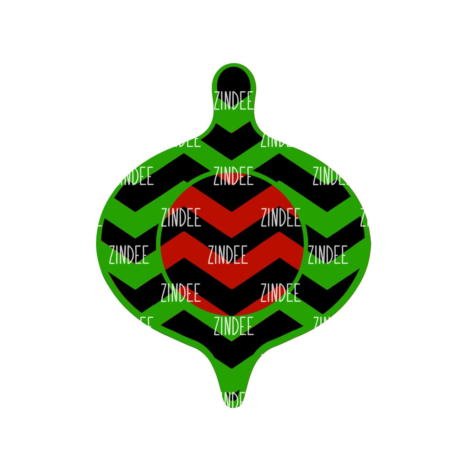 Christmas Ornament Shape Acrylic Blank- Sticker- UV DTF (1.5 inch)