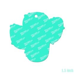 Alternative view of Chunky Cactus Acrylic Blank- Sticker- UV DTF (1.5 inch)