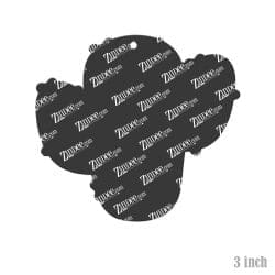 Alternative view of Chunky Cactus Acrylic Blank- Sticker- UV DTF (3 inch)