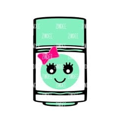 Chunky Marker Acrylic Blank- Sticker- UV DTF (1.5 inch)