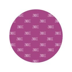 Alternative view of Circle acrylic blank (3 inch) WHITE