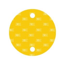 Alternative view of Circle acrylic blank (.75 inch) 2 holes 10 pack