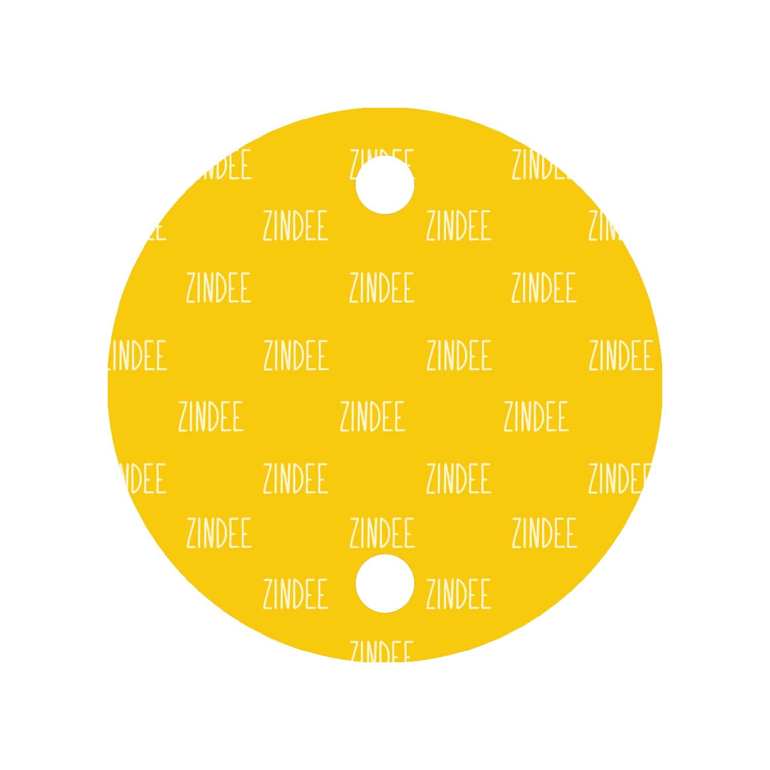 Circle acrylic blank (.75 inch) 2 holes 10 pack - Image 2
