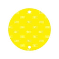 Alternative view of Circle acrylic blank (1.5 inch) 2 holes 10 pack