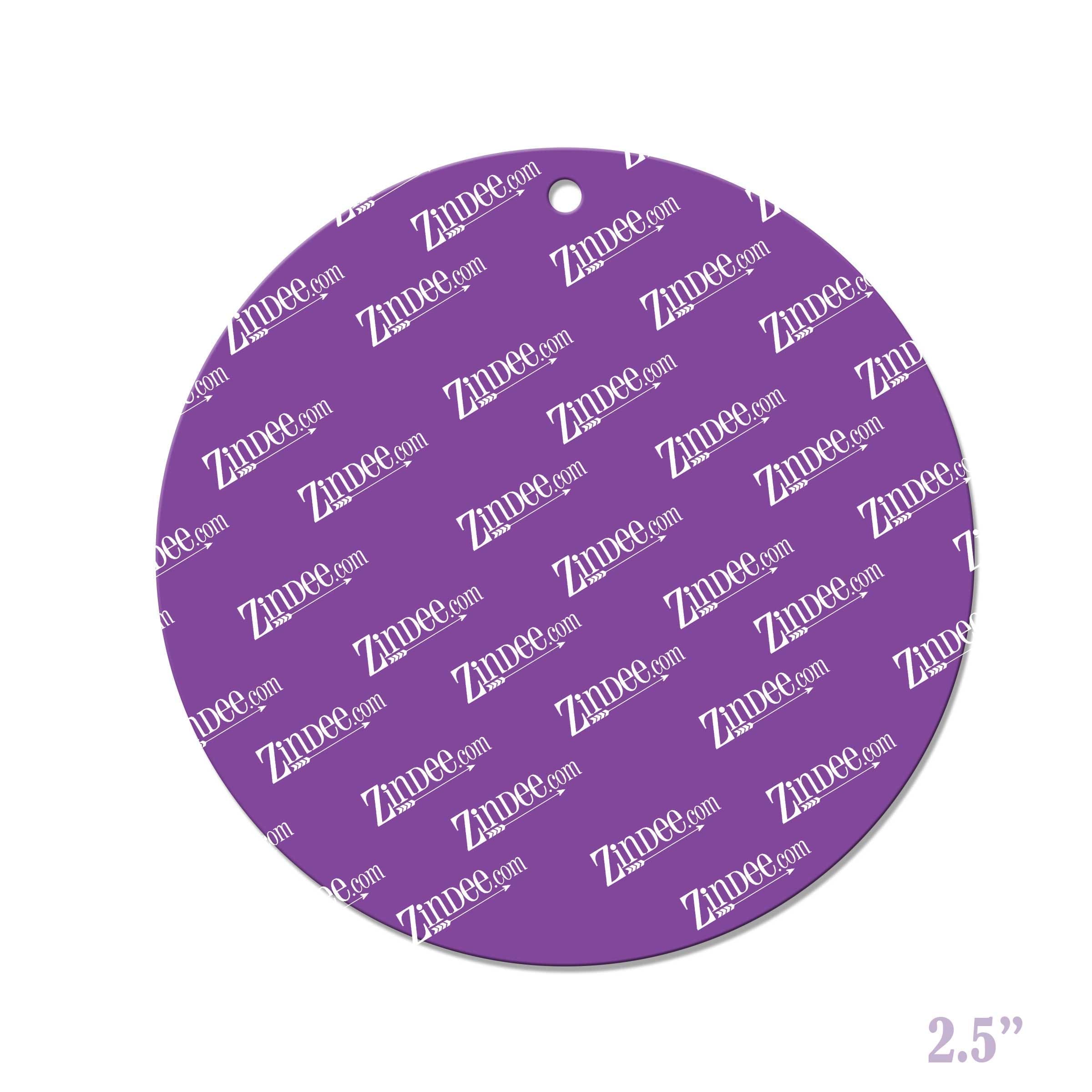 Circle acrylic blank (2.5 inch)