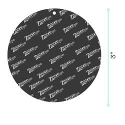 Circle – Acrylic Keychain Blank (3") | Optional Sticker or UV DTF