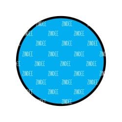 Alternative view of Circle – Mini Acrylic Charm Blank (1.5") | Optional Sticker or UV DTF