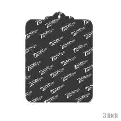Alternative view of Clipboard – Acrylic Keychain Blank (3") | Optional Sticker or UV DTF