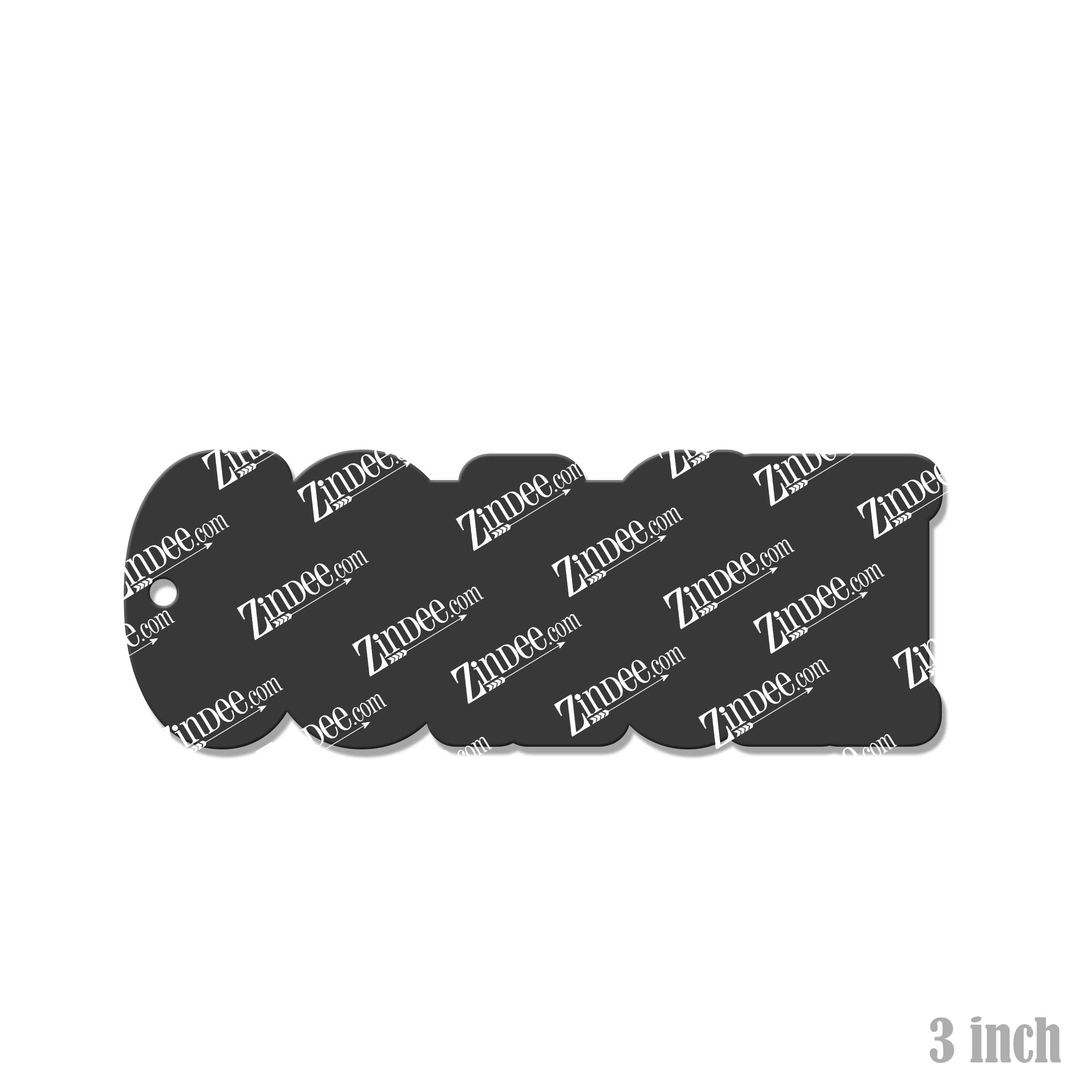 Alternative view of Coach Acrylic Blank- Sticker- UV DTF (3 inch)