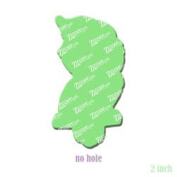 Cockatoo acrylic blank (2 inch) NO HOLE (5 piece minimum)