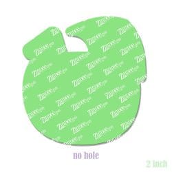 Alternative view of Coconut Drink – Acrylic Badge Reel Blank (2") No Hole | Optional Sticker or UV DTF