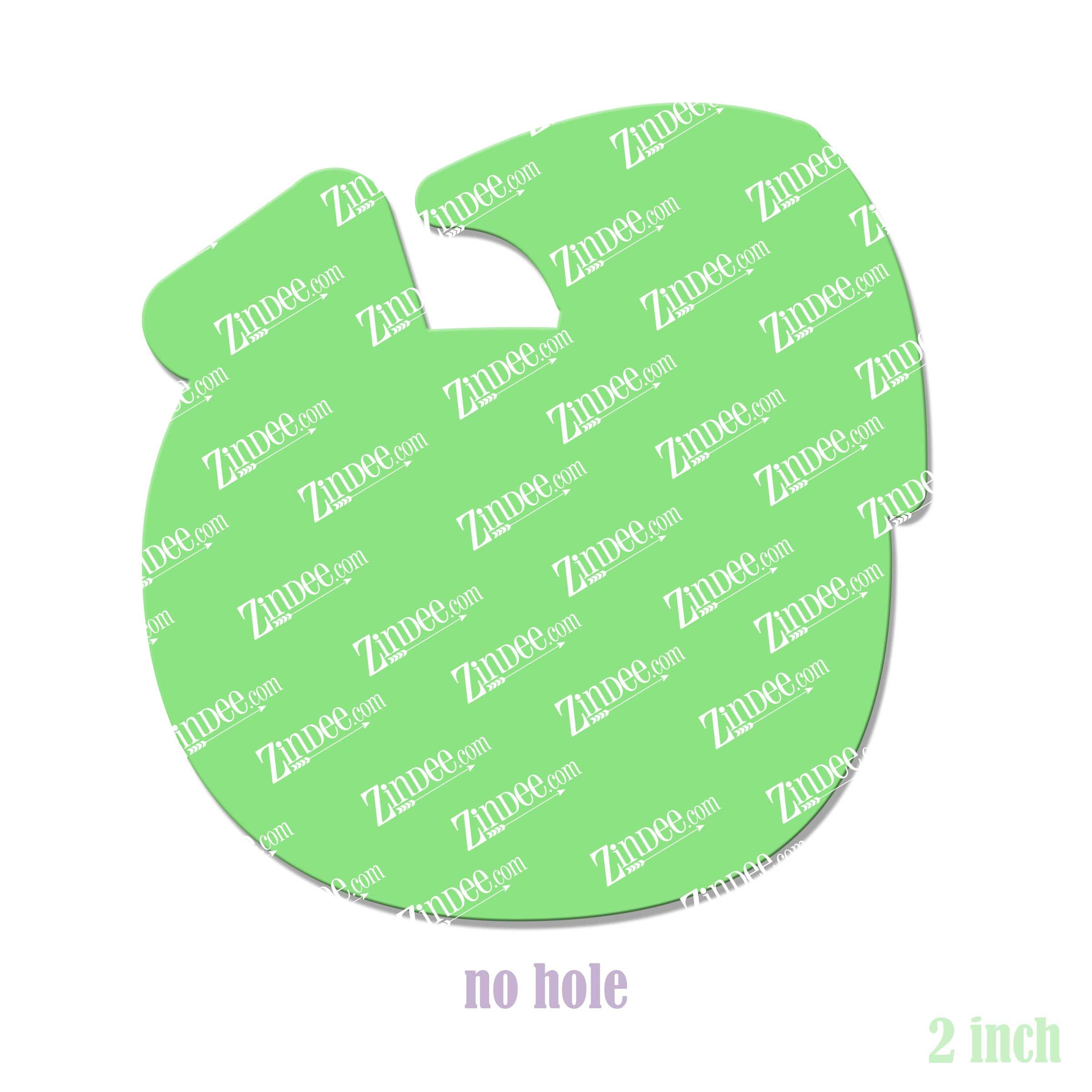 Alternative view of Coconut Drink Acrylic Blank- Sticker- UV DTF (2 inch) NO HOLE