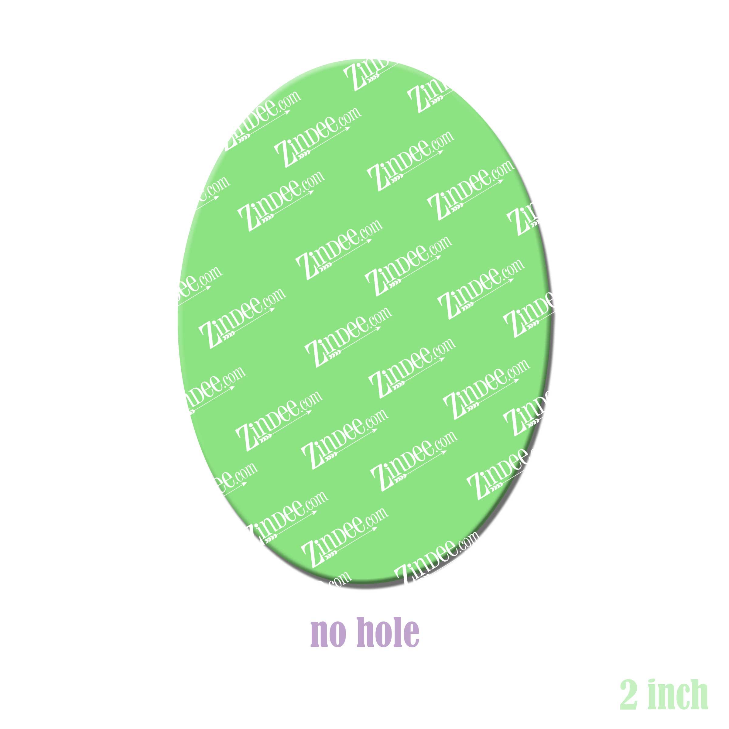 Coffee Bean Acrylic Blank- Sticker- UV DTF (2 inch) NO HOLE - Image 2