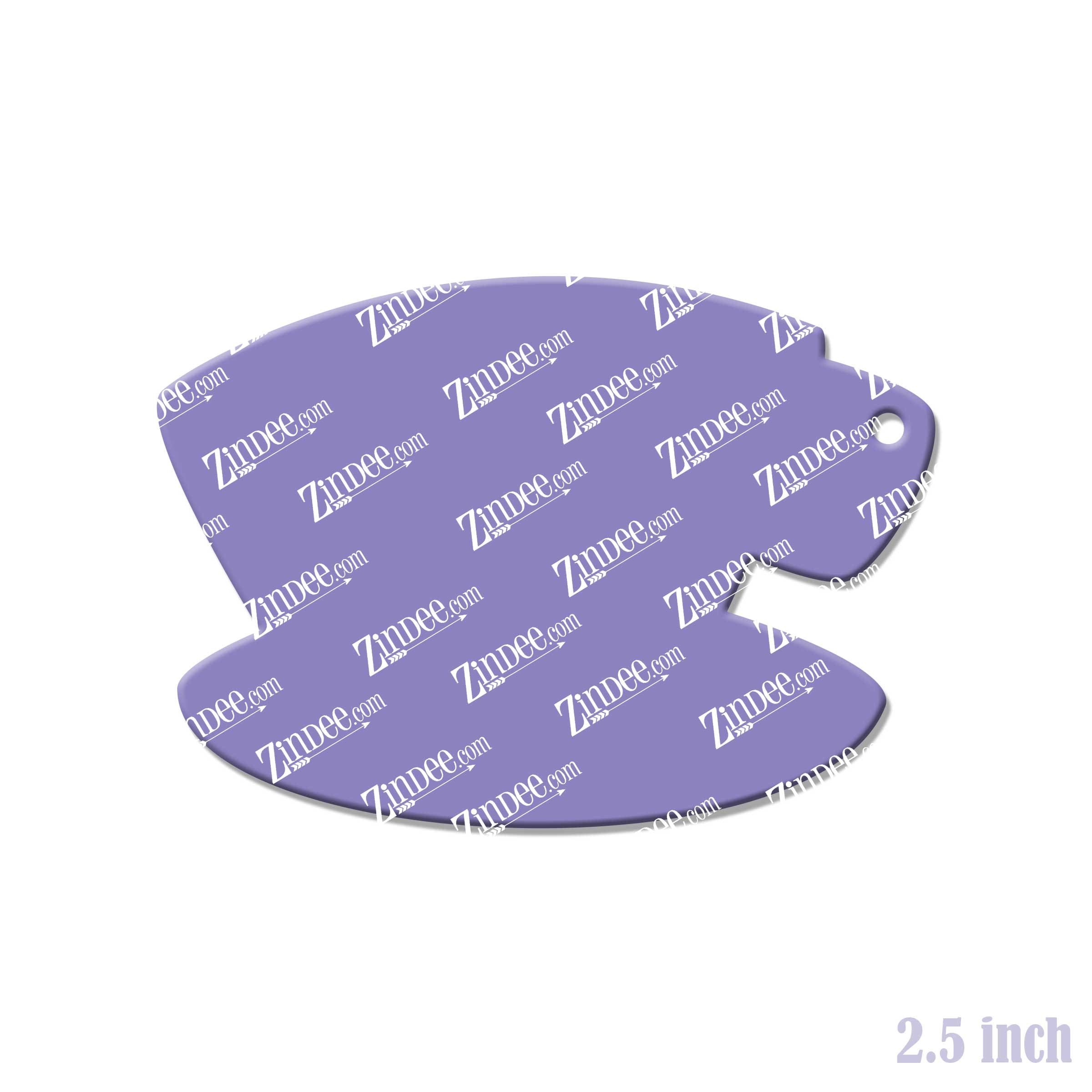 Coffee Cup Acrylic Blank- Sticker- UV DTF (2.5 inch) - Image 2