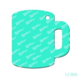 Alternative view of Coffee Mug Acrylic Blank- Sticker- UV DTF (1.5 inch)