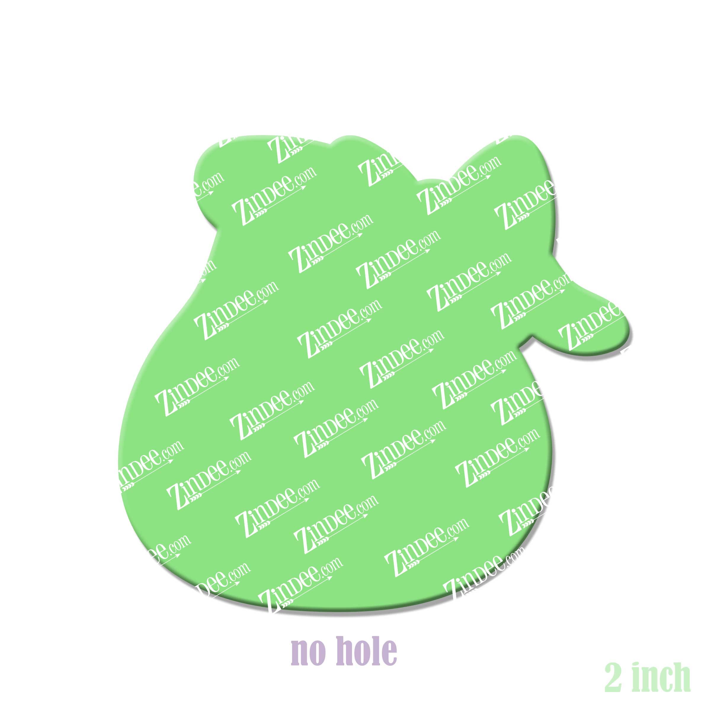 Alternative view of Coffee Pot Acrylic Blank- Sticker- UV DTF (2 inch) NO HOLE