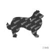 Collie acrylic blank (3 inch)