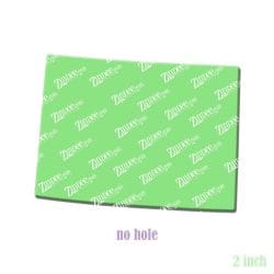Alternative view of Colorado – Acrylic Badge Reel Blank (2") No Hole | Optional Sticker or UV DTF