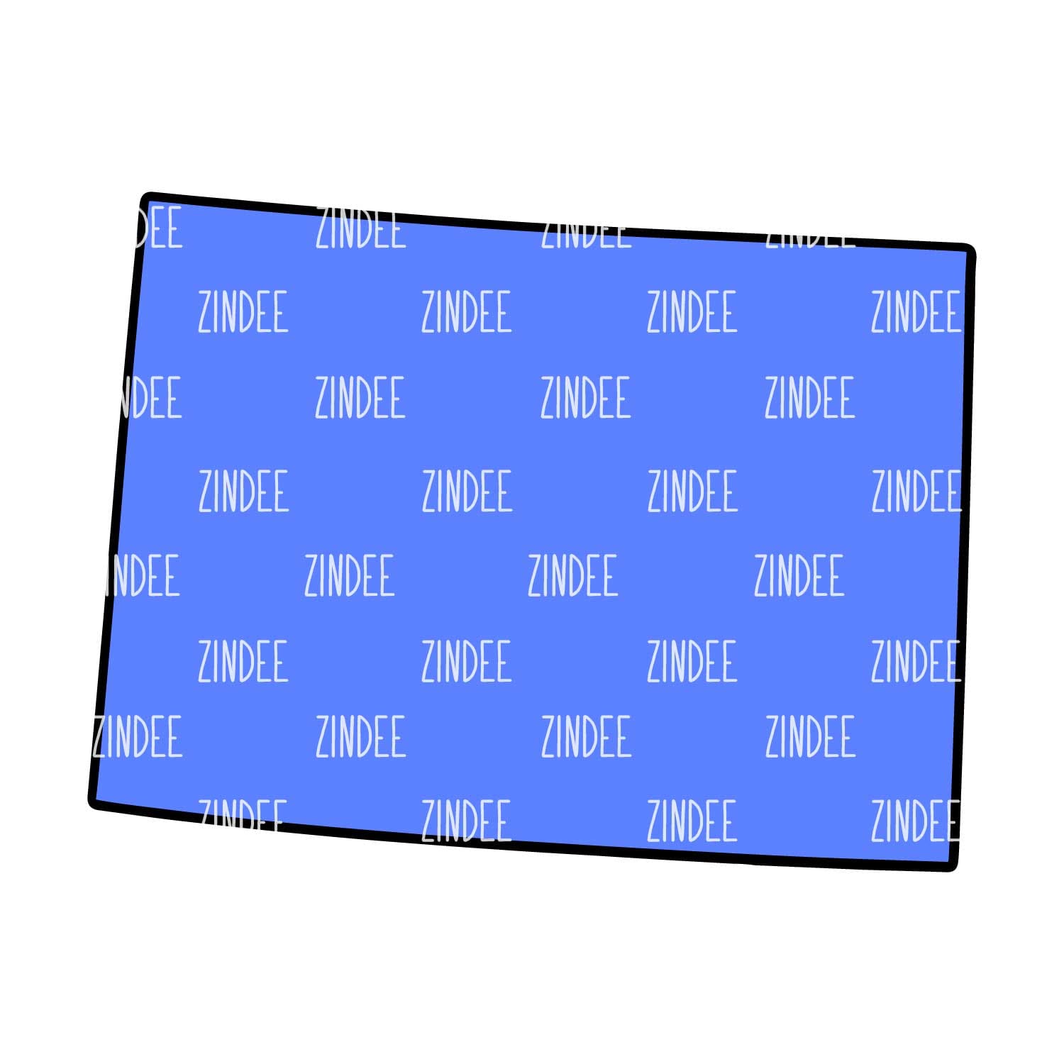 Colorado Acrylic Blank- Sticker- UV DTF (3 inch)