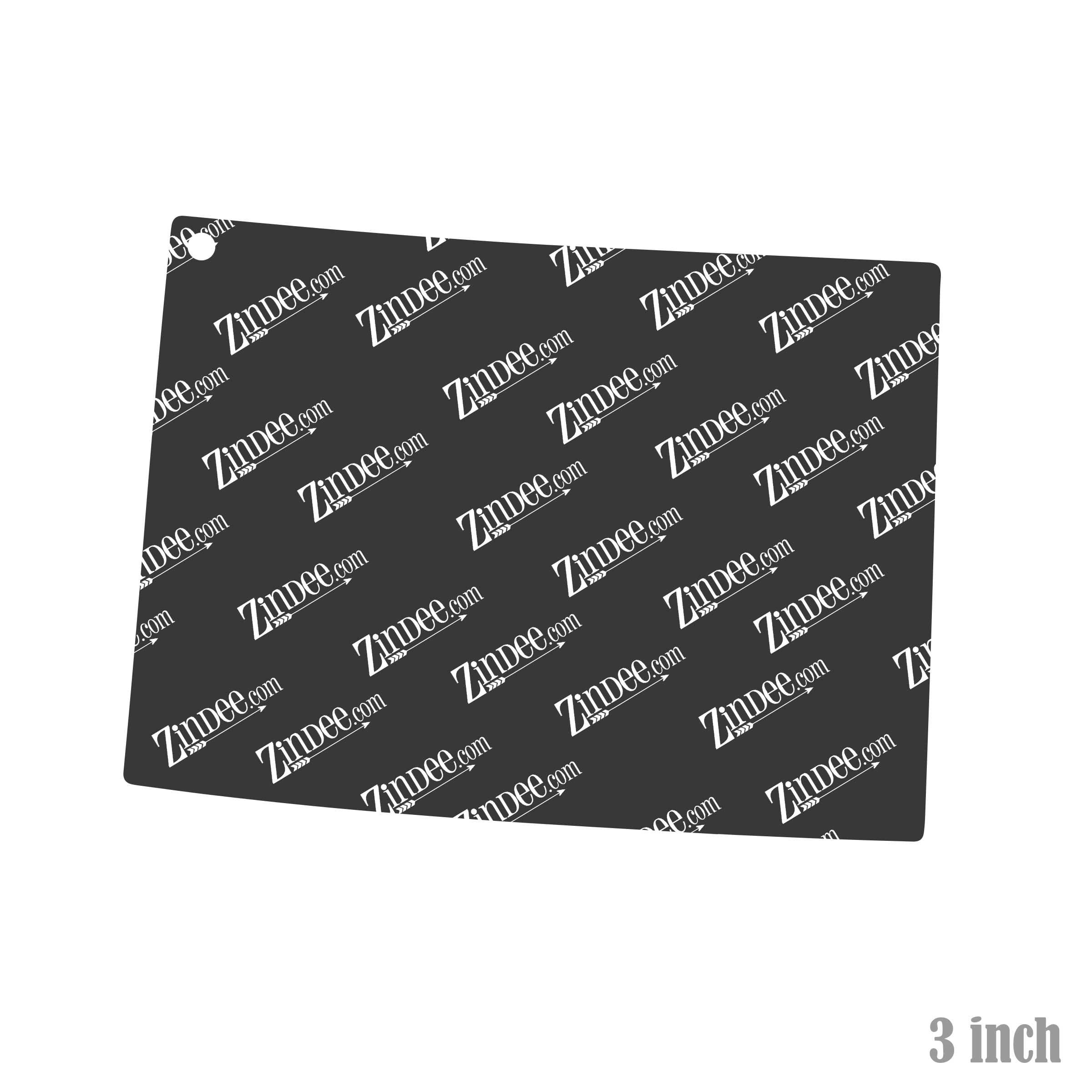 Alternative view of Colorado Acrylic Blank- Sticker- UV DTF (3 inch)