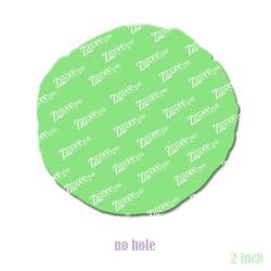 Alternative view of Concha – Acrylic Badge Reel Blank (2") No Hole | Optional Sticker or UV DTF