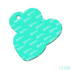 Alternative view of Conversation Hearts Acrylic Blank- Sticker- UV DTF (1.5 inch)