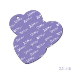 Alternative view of Conversation Hearts Acrylic Blank- Sticker- UV DTF (2.5 inch)