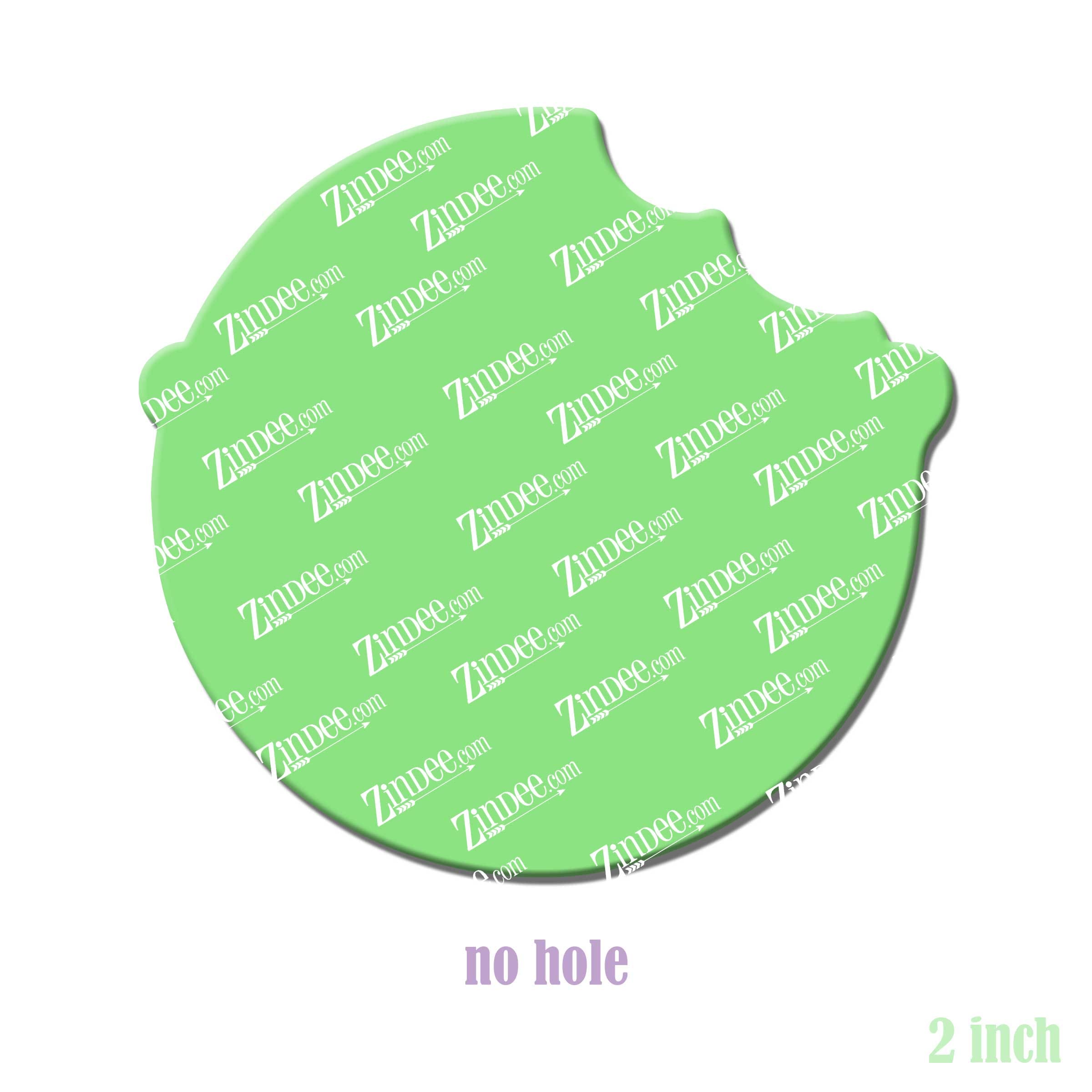 Alternative view of Cookie Acrylic Blank- Sticker- UV DTF (2 inch) NO HOLE