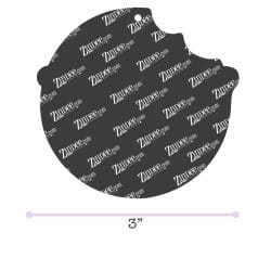 Alternative view of Cookie – Acrylic Keychain Blank (3") | Optional Sticker or UV DTF