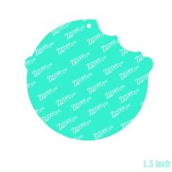 Alternative view of Cookie Acrylic Blank- Sticker- UV DTF (1.5 inch)