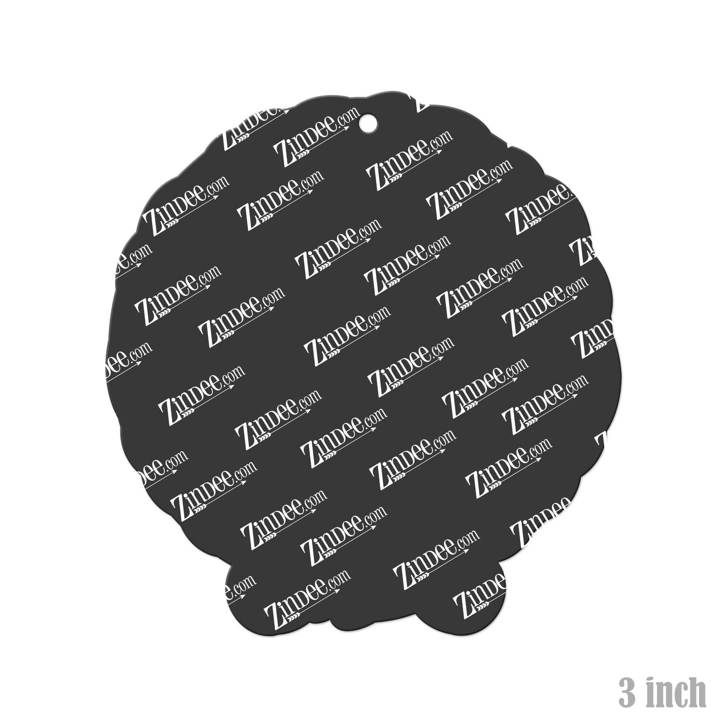 Corgi Wreath Acrylic Blank- Sticker- UV DTF (3 inch) - Image 2