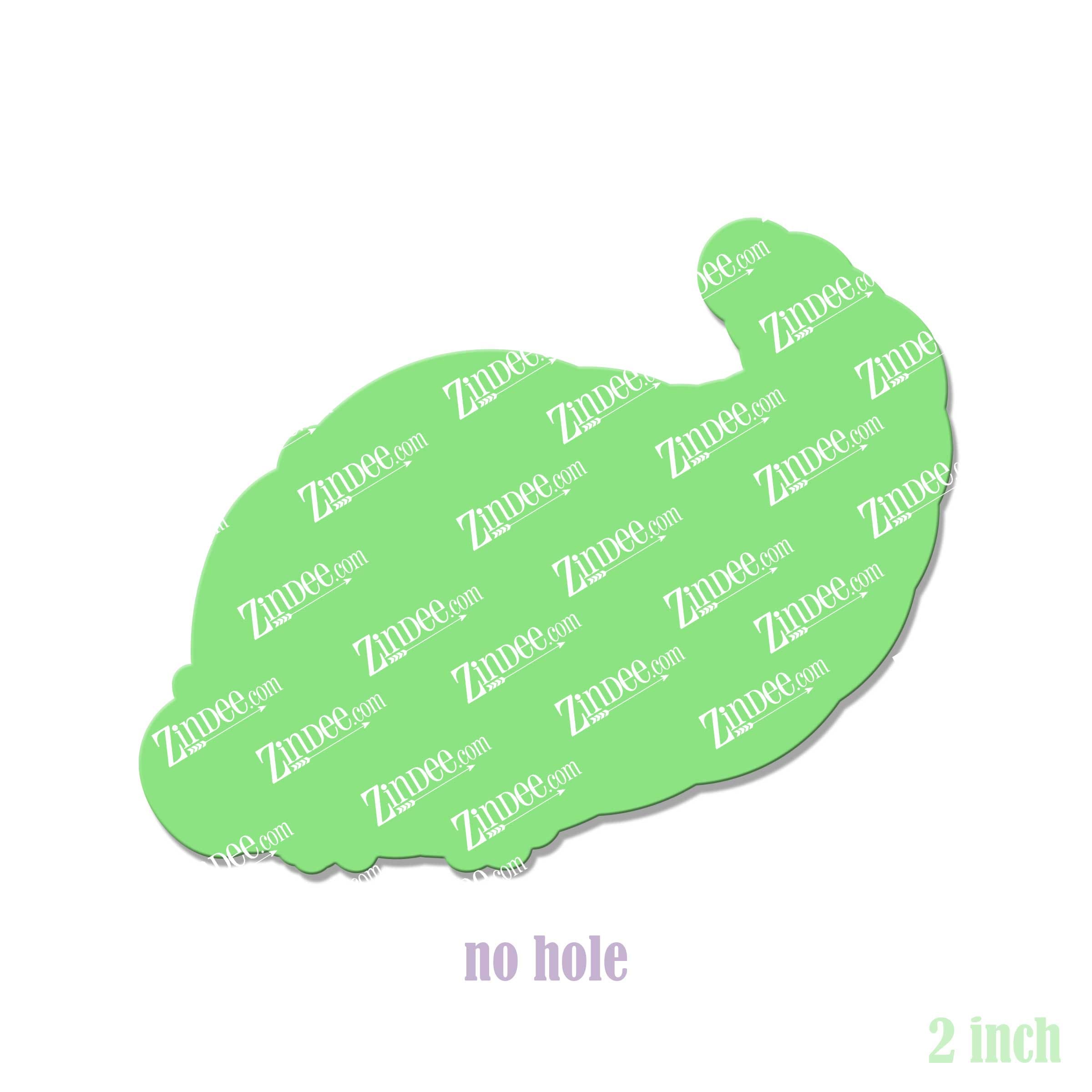 Alternative view of Cornucopia Acrylic Blank- Sticker- UV DTF (2 inch) NO HOLE