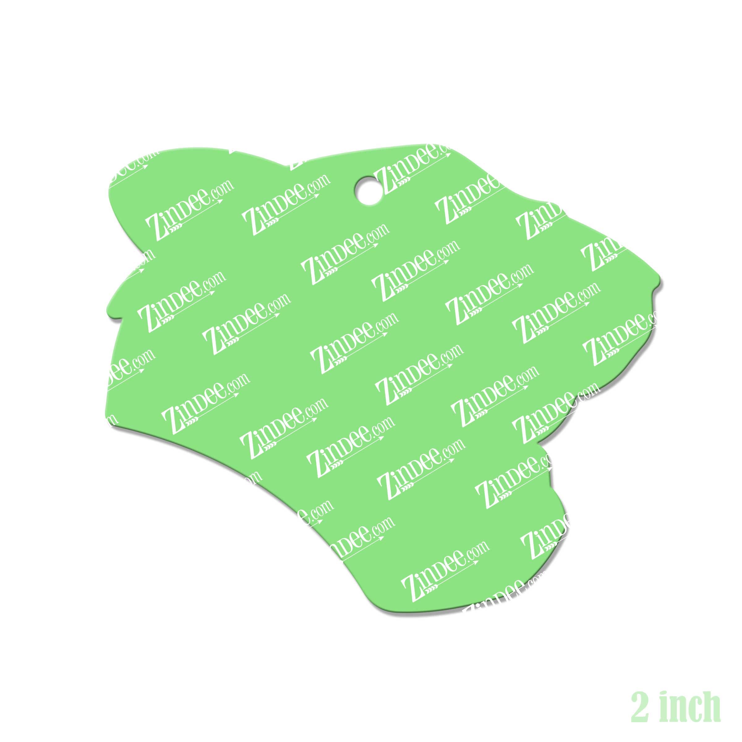 Cougar acrylic blank (2 inch)