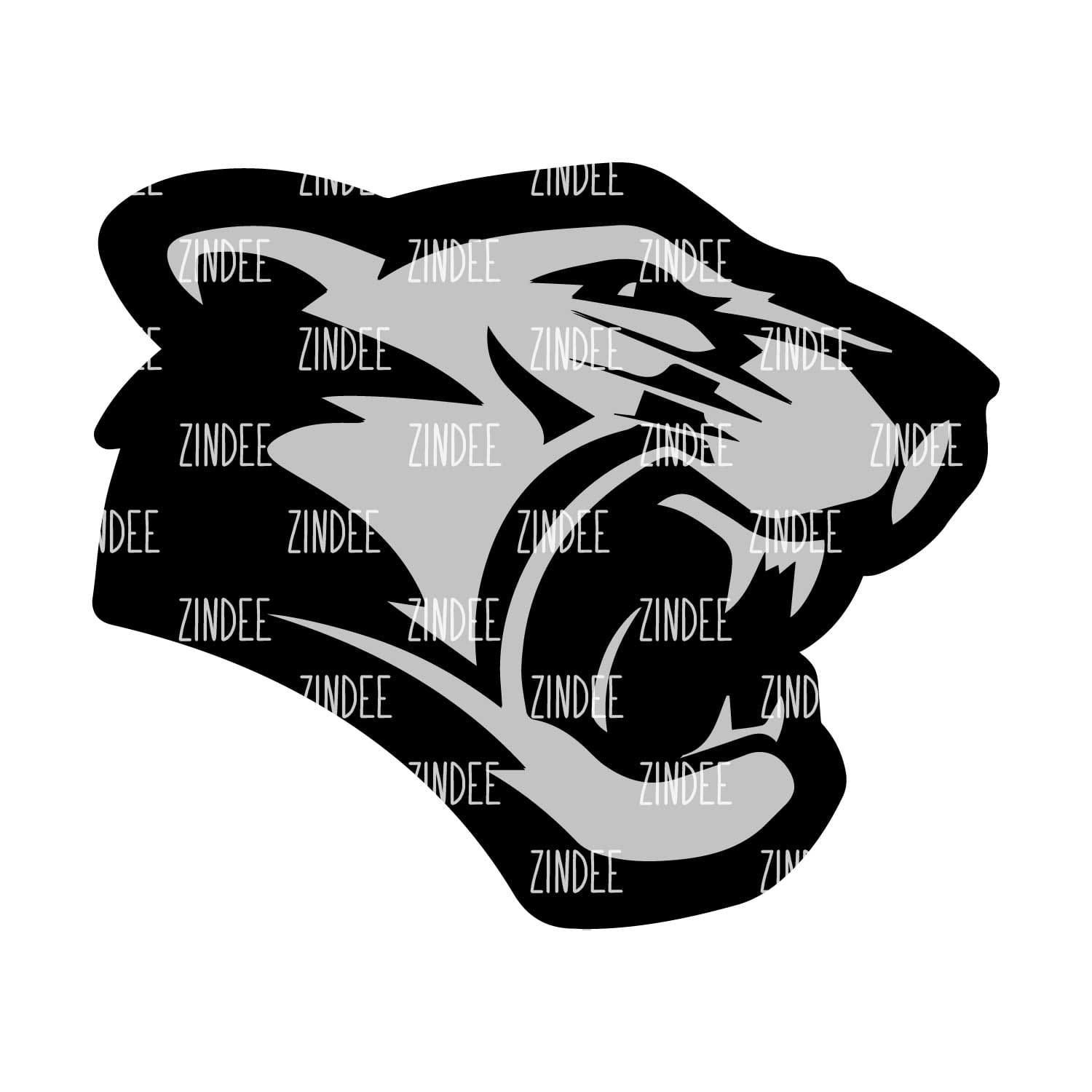 Alternative view of Cougar acrylic blank (2 inch)