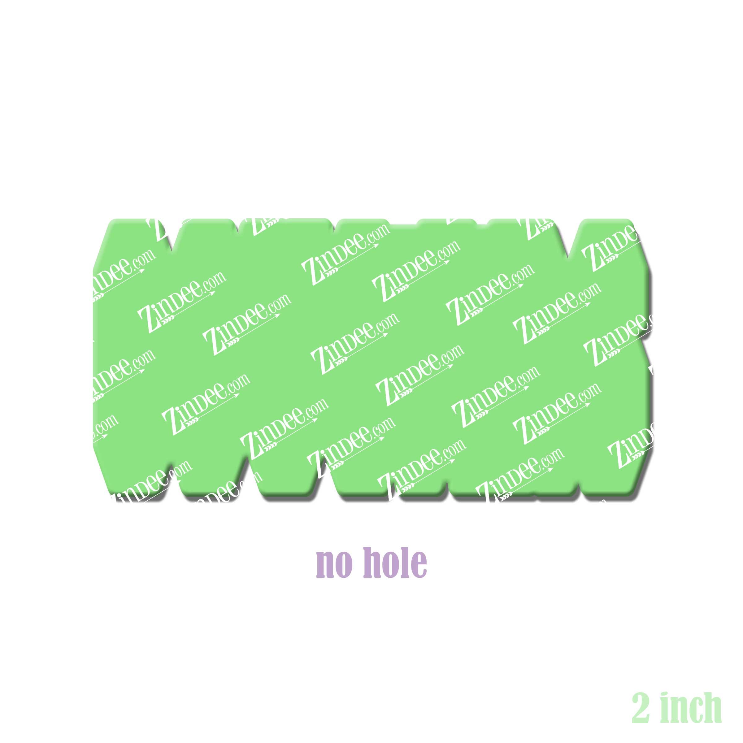 Cougars (word) acrylic blank (2 inch) NO HOLE (5 piece minimum)