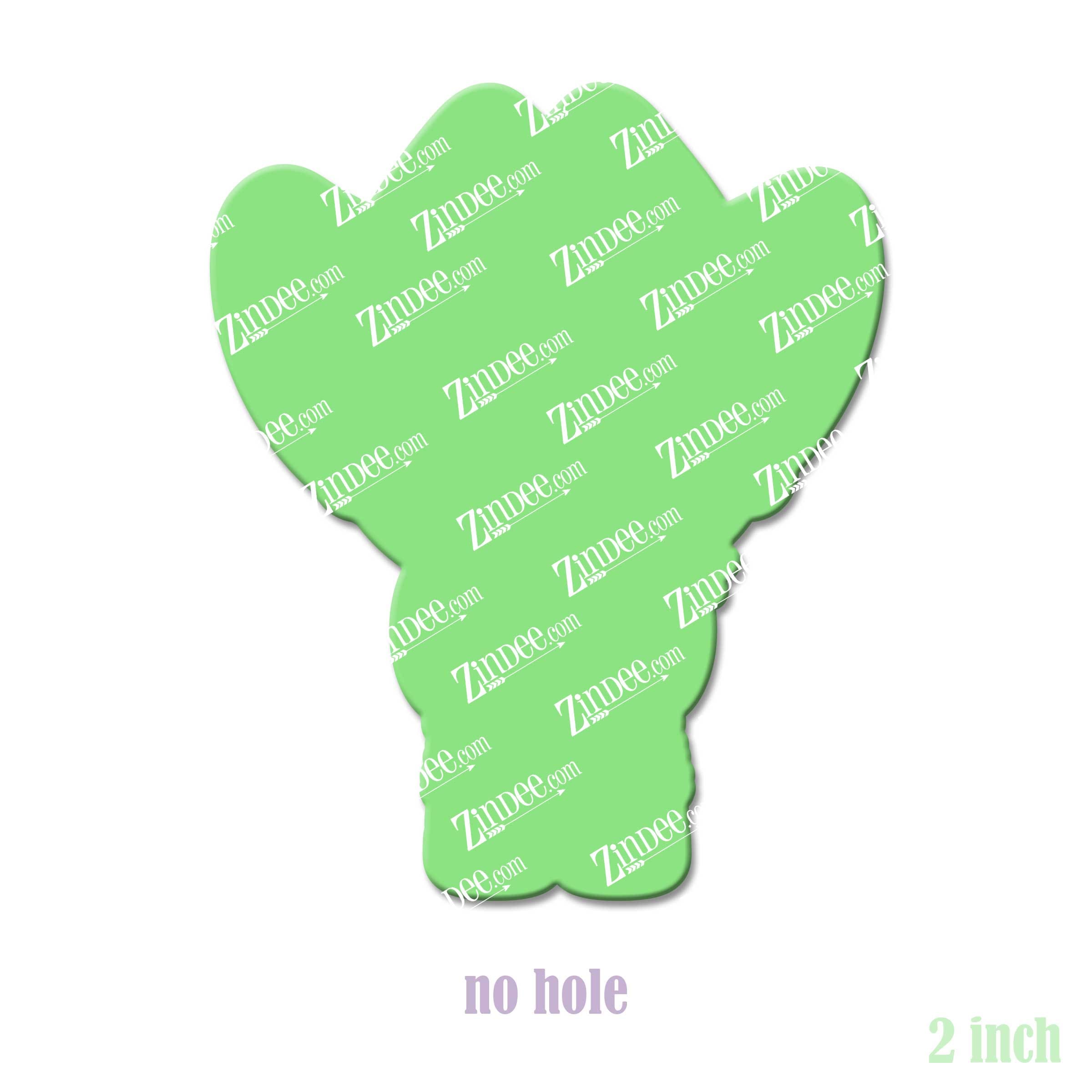 Alternative view of Cowboy Acrylic Blank- Sticker- UV DTF (2 inch) NO HOLE