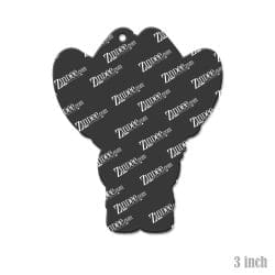 Alternative view of Cowboy Acrylic Blank- Sticker- UV DTF (3 inch)