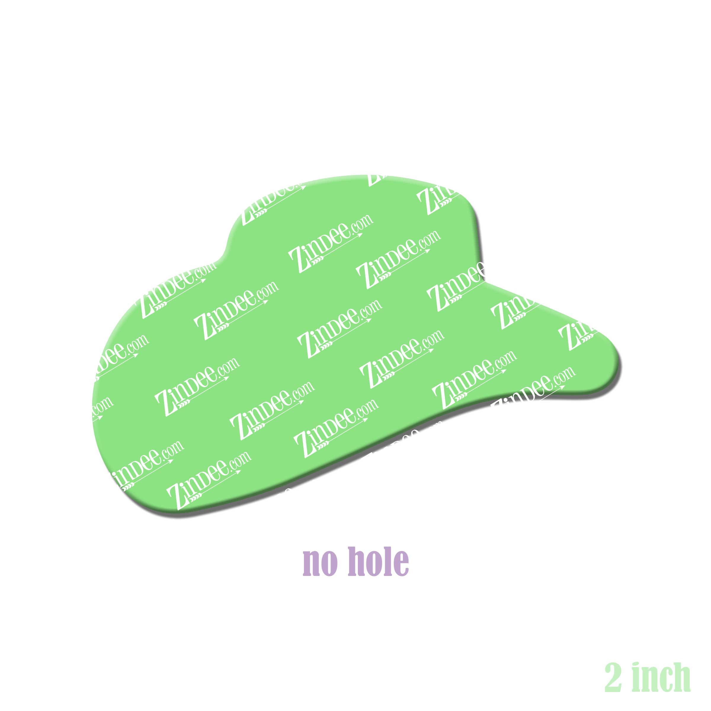 Alternative view of Cowboy Hat Acrylic Blank- Sticker- UV DTF (2 inch) NO HOLE