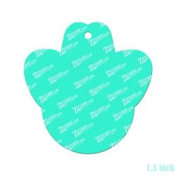 Alternative view of Cowboy Hat Circle (COW PRINT) Acrylic Blank- Sticker- UV DTF (1.5 inch)