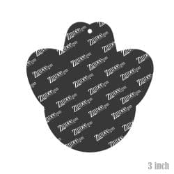 Alternative view of Cowboy Hat Circle (COW PRINT) Acrylic Blank- Sticker- UV DTF (3 inch)