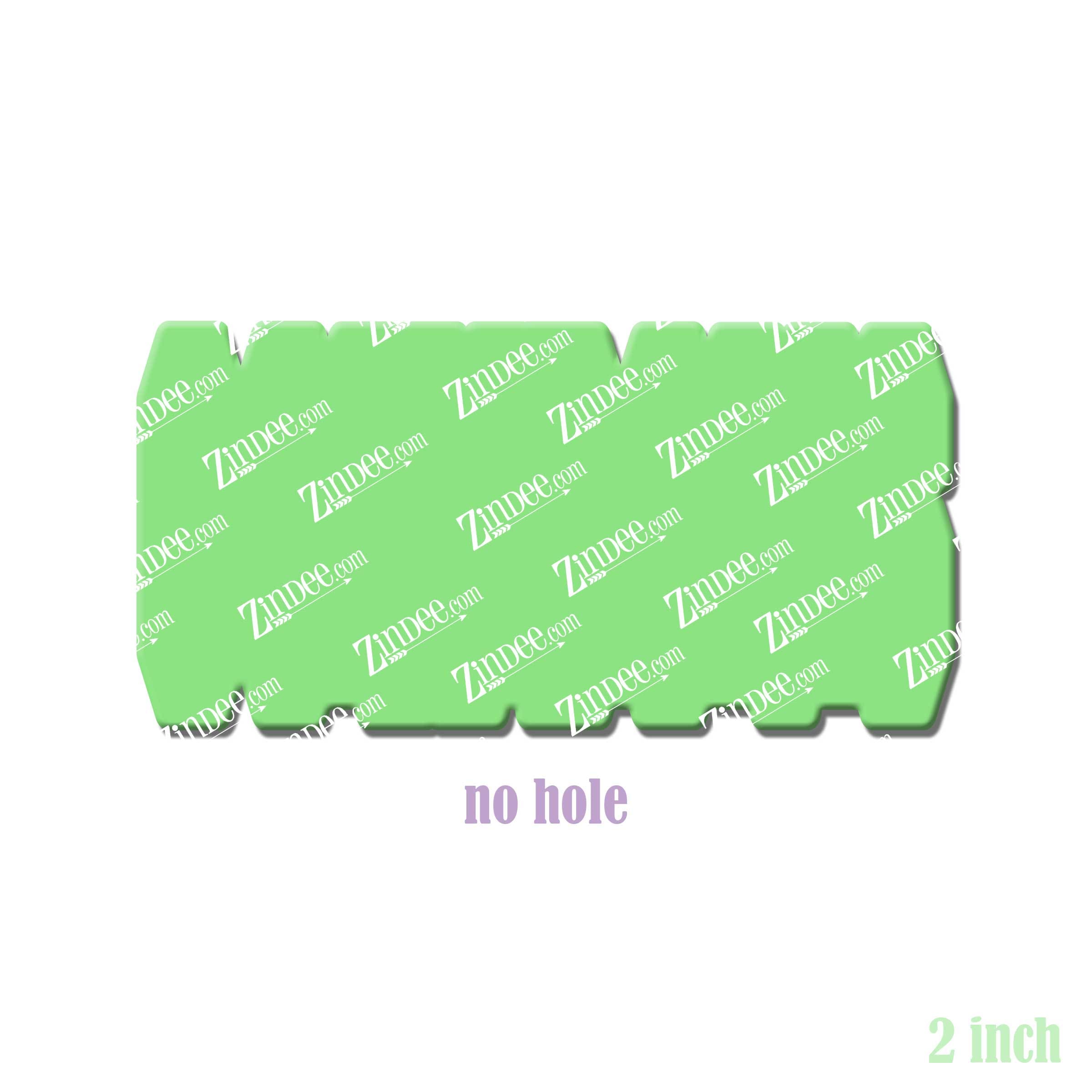 Alternative view of Cowboys (word) Acrylic Blank- Sticker- UV DTF (2 inch) NO HOLE