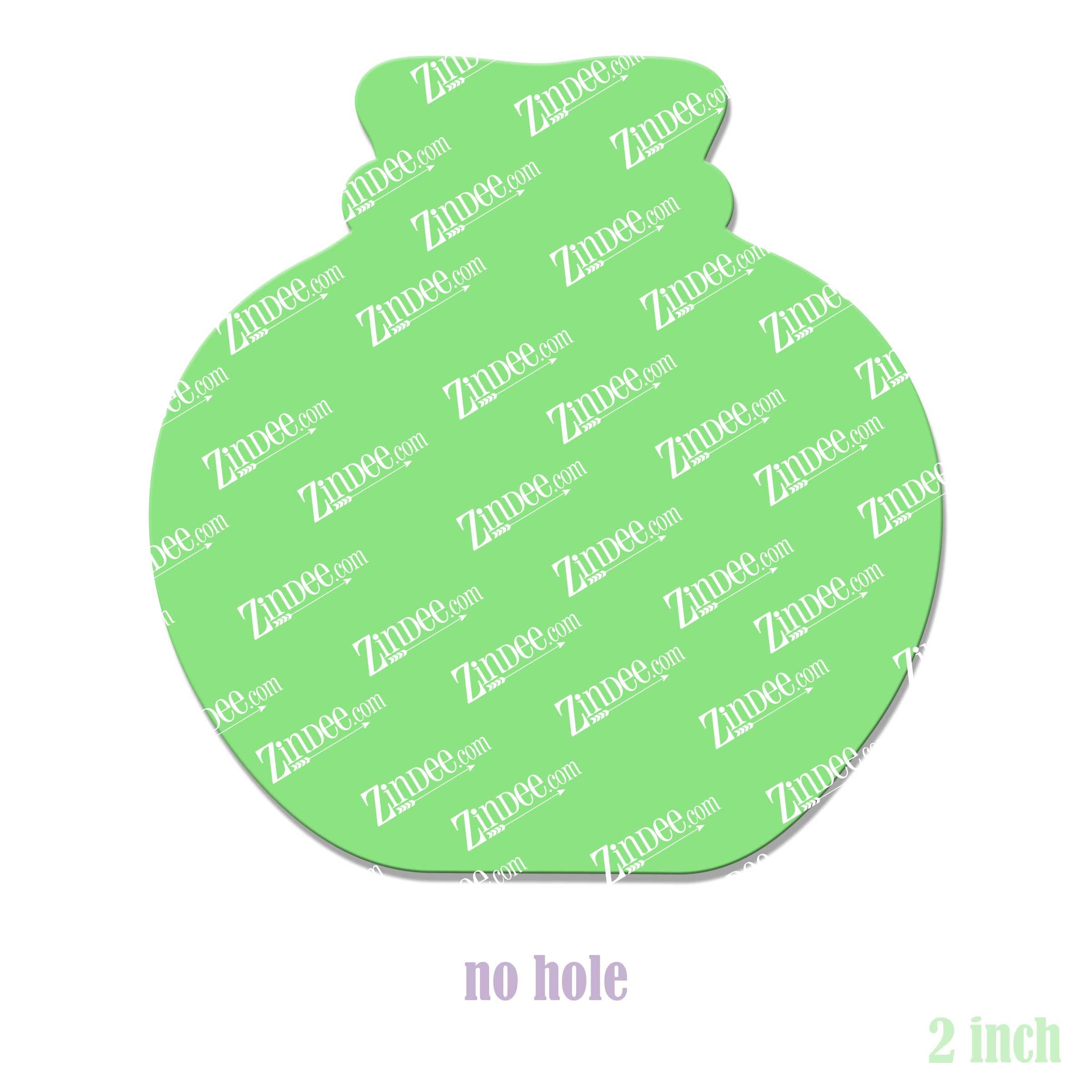 Alternative view of Crystal Potion Bottle Acrylic Blank- Sticker- UV DTF (2 inch) NO HOLE