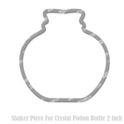 Crystal Potion Bottle Shaker Piece (2 inch)