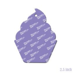 Alternative view of Cupcake Acrylic Blank- Sticker- UV DTF (2.5 inch)