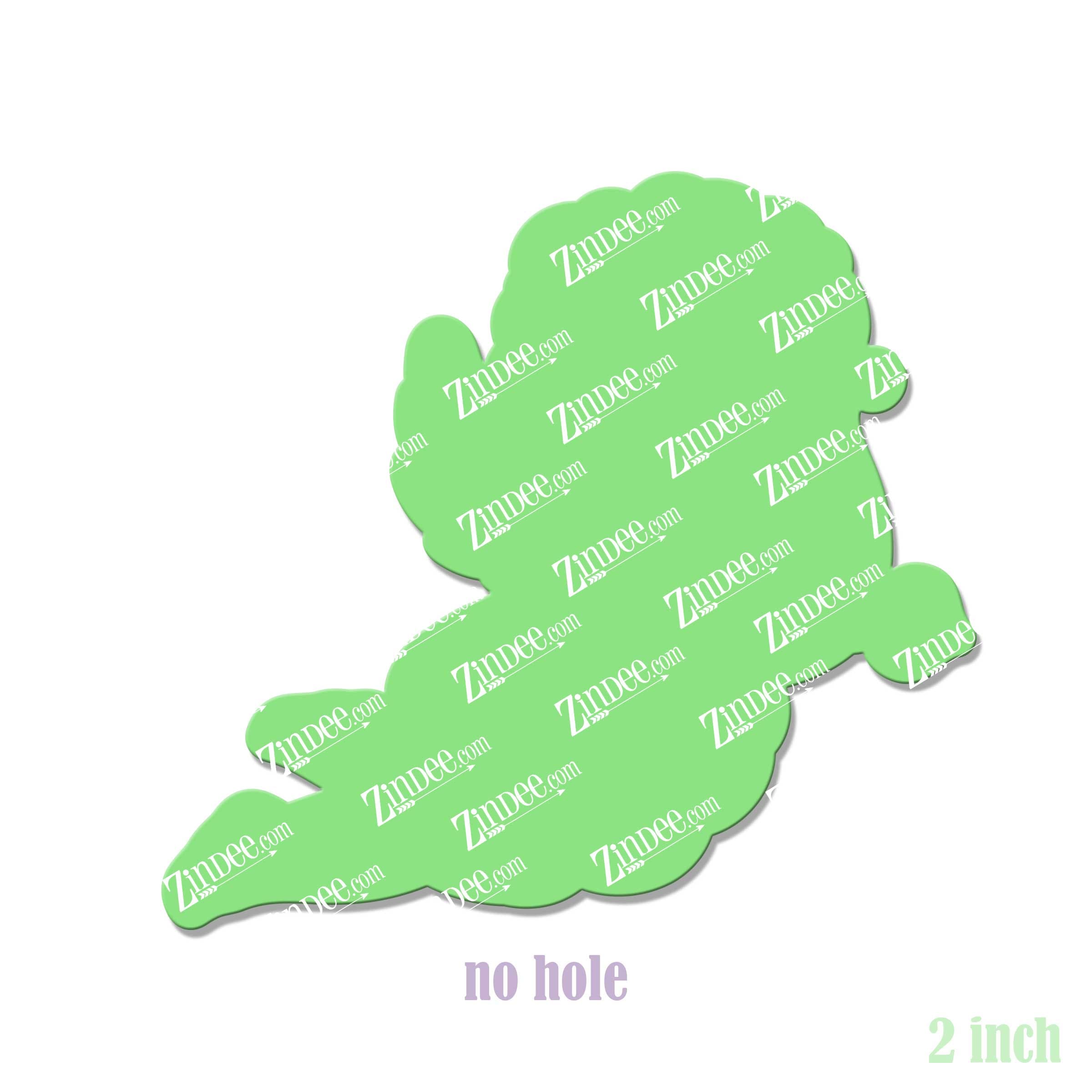 Cupid acrylic blank (2 inch) NO HOLE