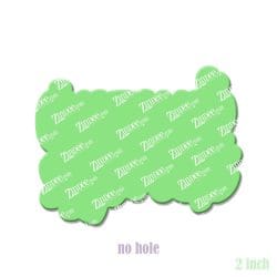 Alternative view of Customer Service – Acrylic Badge Reel Blank (2") No Hole | Optional Sticker or UV DTF