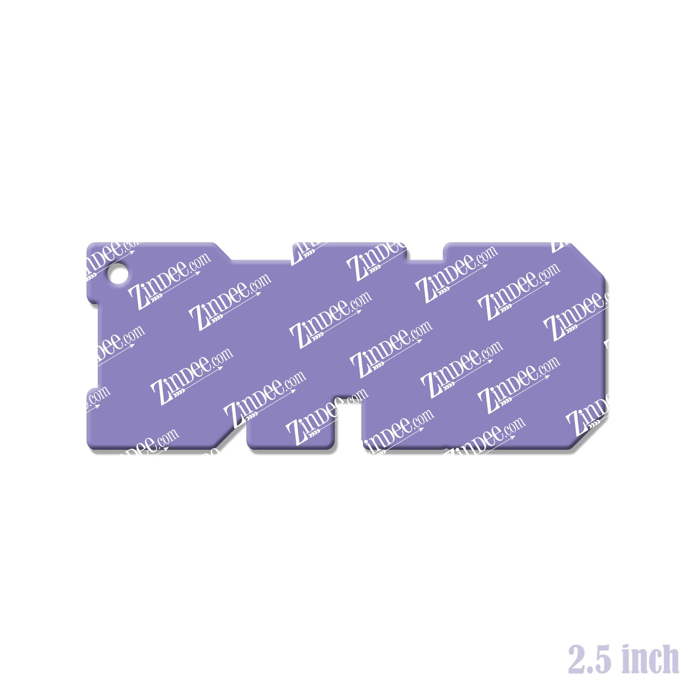 Dad (word) Acrylic Blank- Sticker- UV DTF (2.5 inch) - Image 2