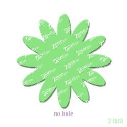 Alternative view of Daisy – Acrylic Badge Reel Blank (2") No Hole | Optional Sticker or UV DTF