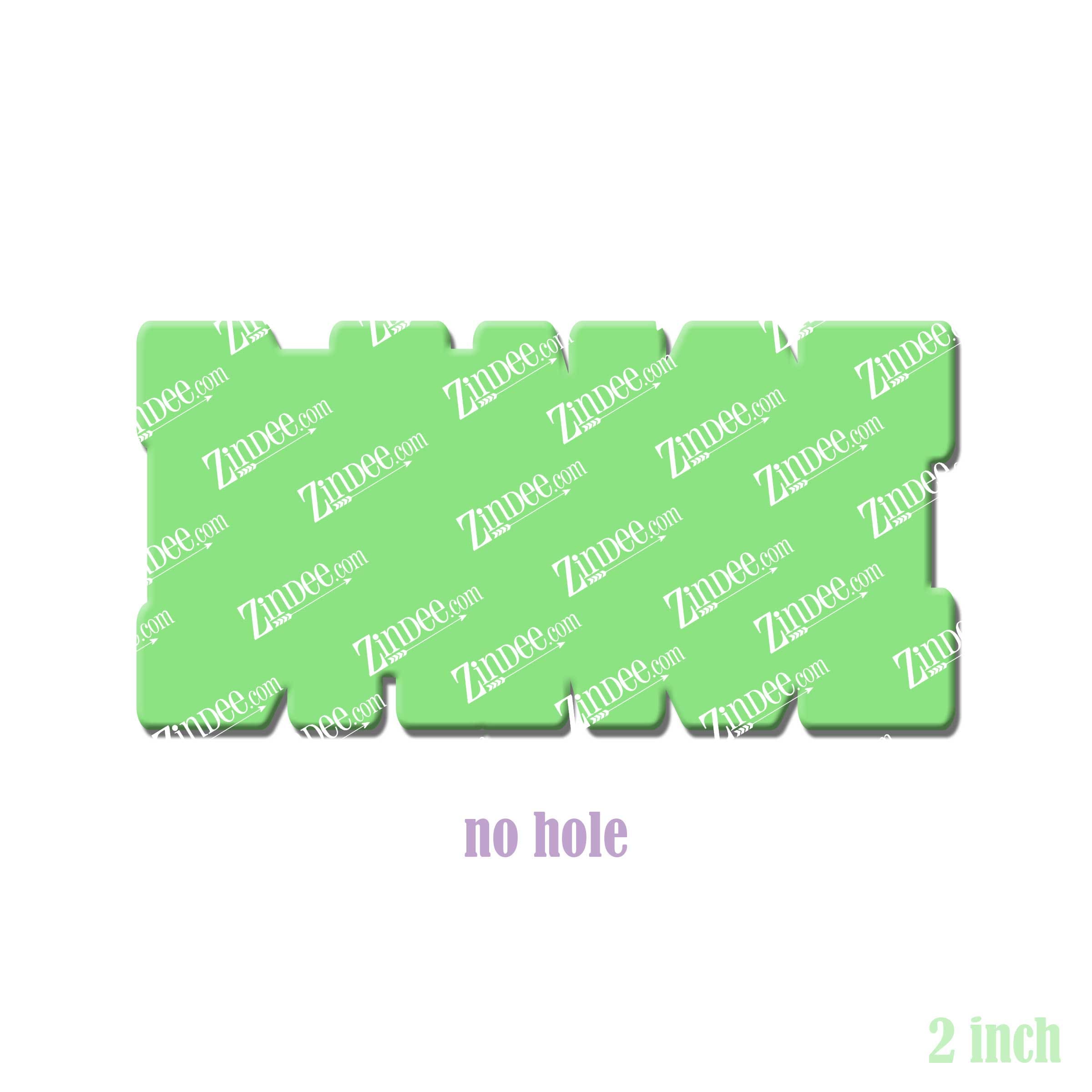 Dance (word) acrylic blank (2 inch) NO HOLE (5 piece minimum)