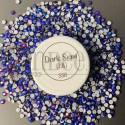 Dark siam AB Hotfix Rhinestone ss10 (machine cut) 10 Gross